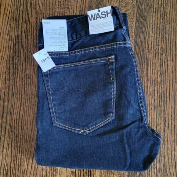 New GAP Perfect Boot Cut Jeans 1969 Women's Size 27 4r New With Tags NWT - Picture 2 of 9